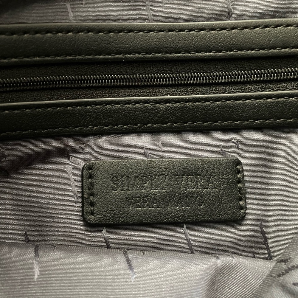 Simply Vera Vera Wang Temsen Black Crossbody Bag - Picture 4 of 10